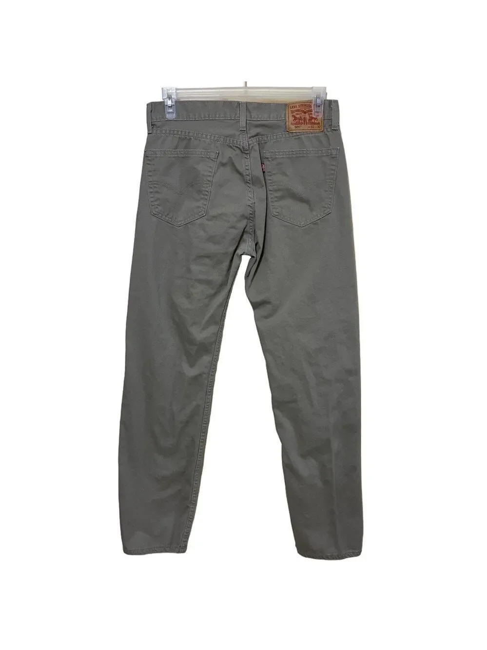 Levi’s 505 Straight Leg Jeans Men’s 32X32 Beige Casual Pants Waterless